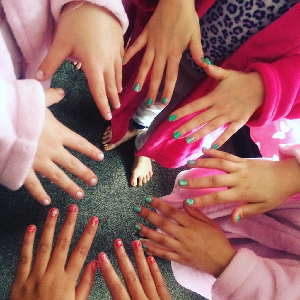 A Recent Teen Pamper Party In Chelmsford Essex Honey Bee Therapy